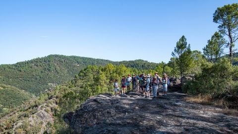 Randonnée en montagne ardeche