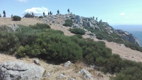 Randonnée en montagne ardéchoise