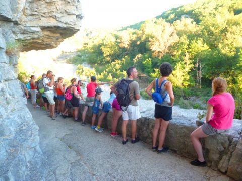 Randonnée groupe ardeche